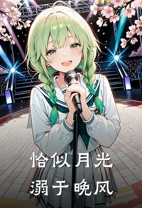 恰似月光溺于晚风