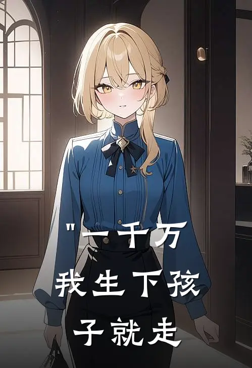 "一千万，我生下孩子就走”