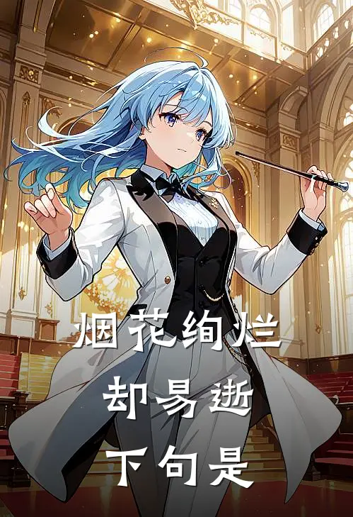 烟花绚烂却易逝,下句是