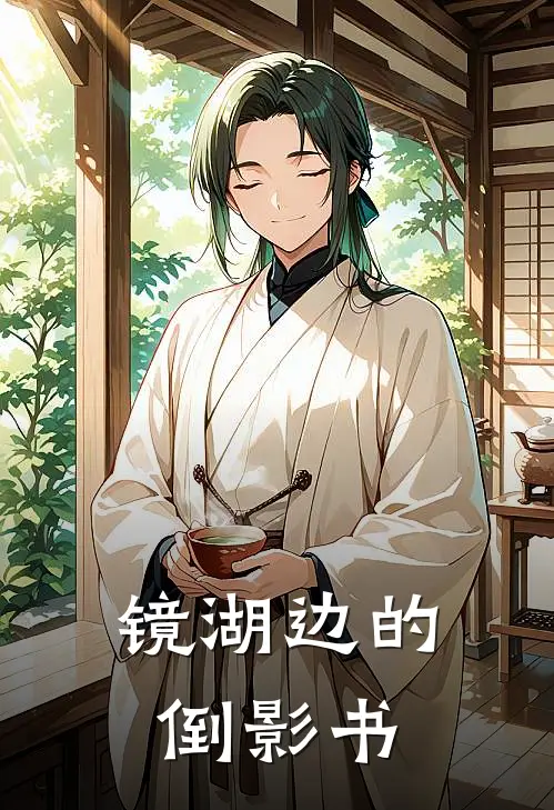 镜湖边的倒影书