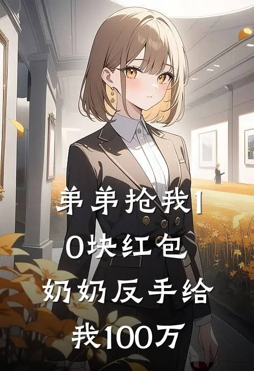 弟弟抢我10块红包，奶奶反手给我100万