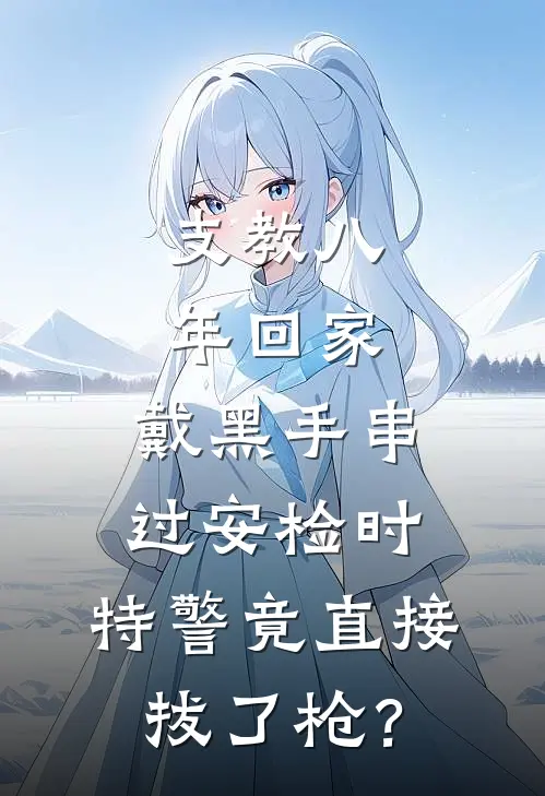 支教八年回家，戴黑手串过安检时，特警竟直接拔了枪？