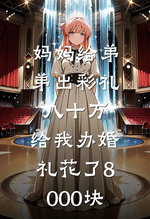 妈妈给弟弟出彩礼八十万，给我办婚礼花了8000块