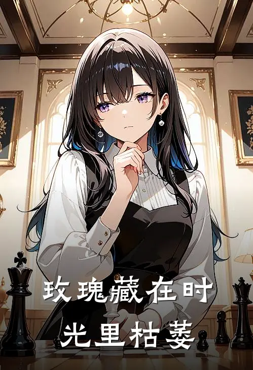 玫瑰藏在时光里枯萎